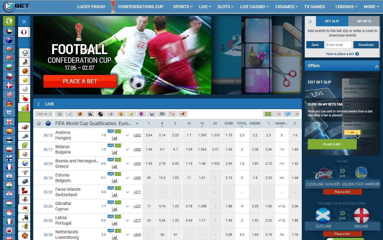 Home page