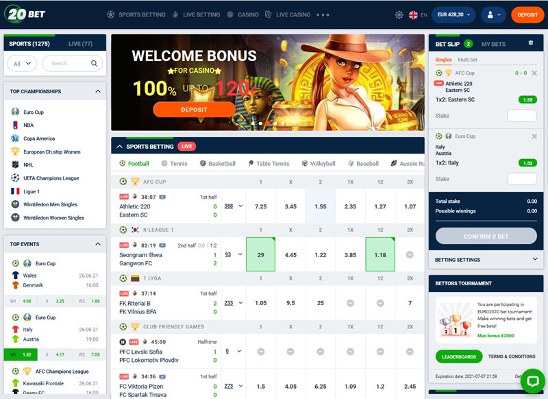 Home page