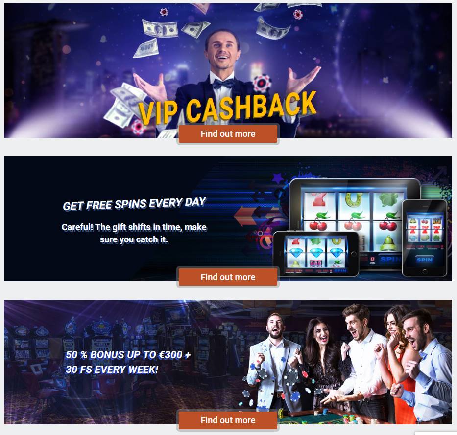 Some bonuses at the casino